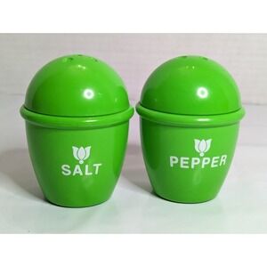 Baby Rattle Salt And Pepper Shakers Green Toy